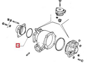 Junta Torica Lado Derecho para Diferencial Trasero ( TORSEN)