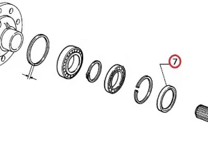 Reten Izquierdo Del Diferencial Trasero ( TORSEN )
