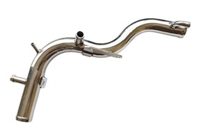 Tubo Trasero Agua Acero Inoxidable Integrale 16V y EVO