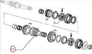 Rodamiento Parte Trasera Del Primario Integrale 8V