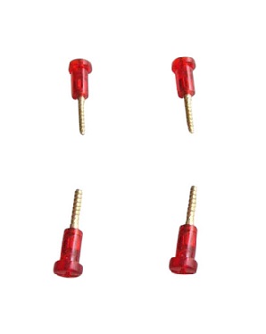 Tornillos Rojos Pilotos Traseros